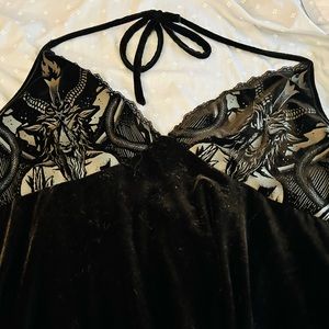 Killstar Baphomet halter dress